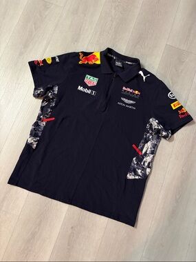 Red Bull F1 Racing Navy Team Polo